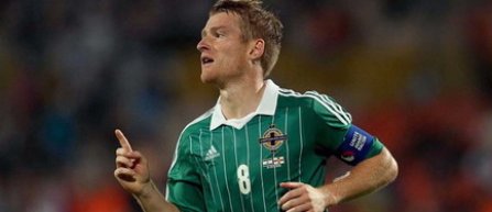 Capitanul nord-irlandezilor, Steven Davis, nu va juca in meciul cu Romania